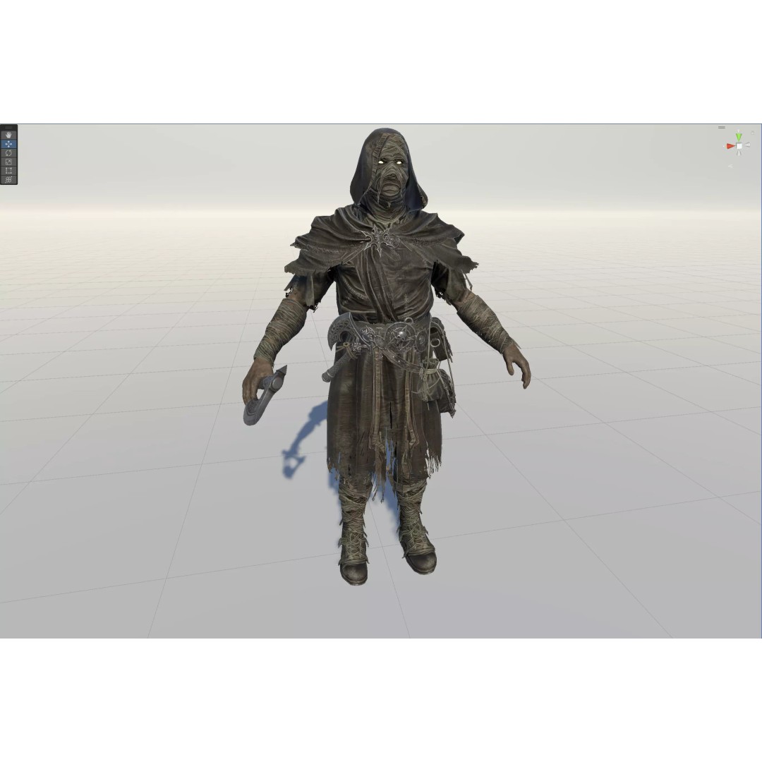 Savage 3D Model – Low Poly Character with Animations, FBX - View 30