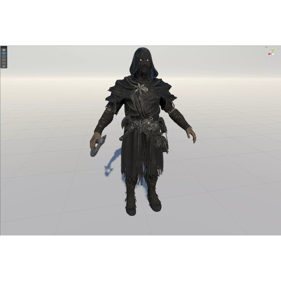 Savage 3D Model – Low Poly Character with Animations, FBX - View 31