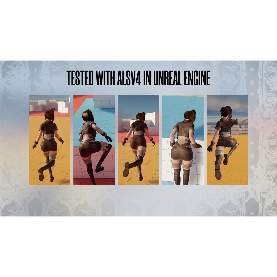 MMORPG Newbie Warrior 3D Model – Low Poly Modular Character, FBX - View 15