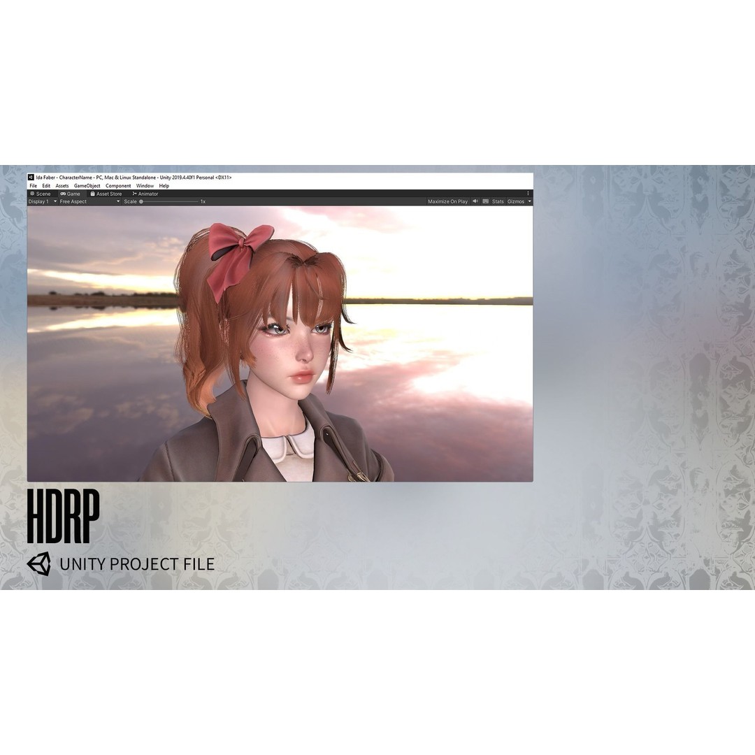 MMORPG Newbie Warrior 3D Model – Low Poly Modular Character, FBX - View 23