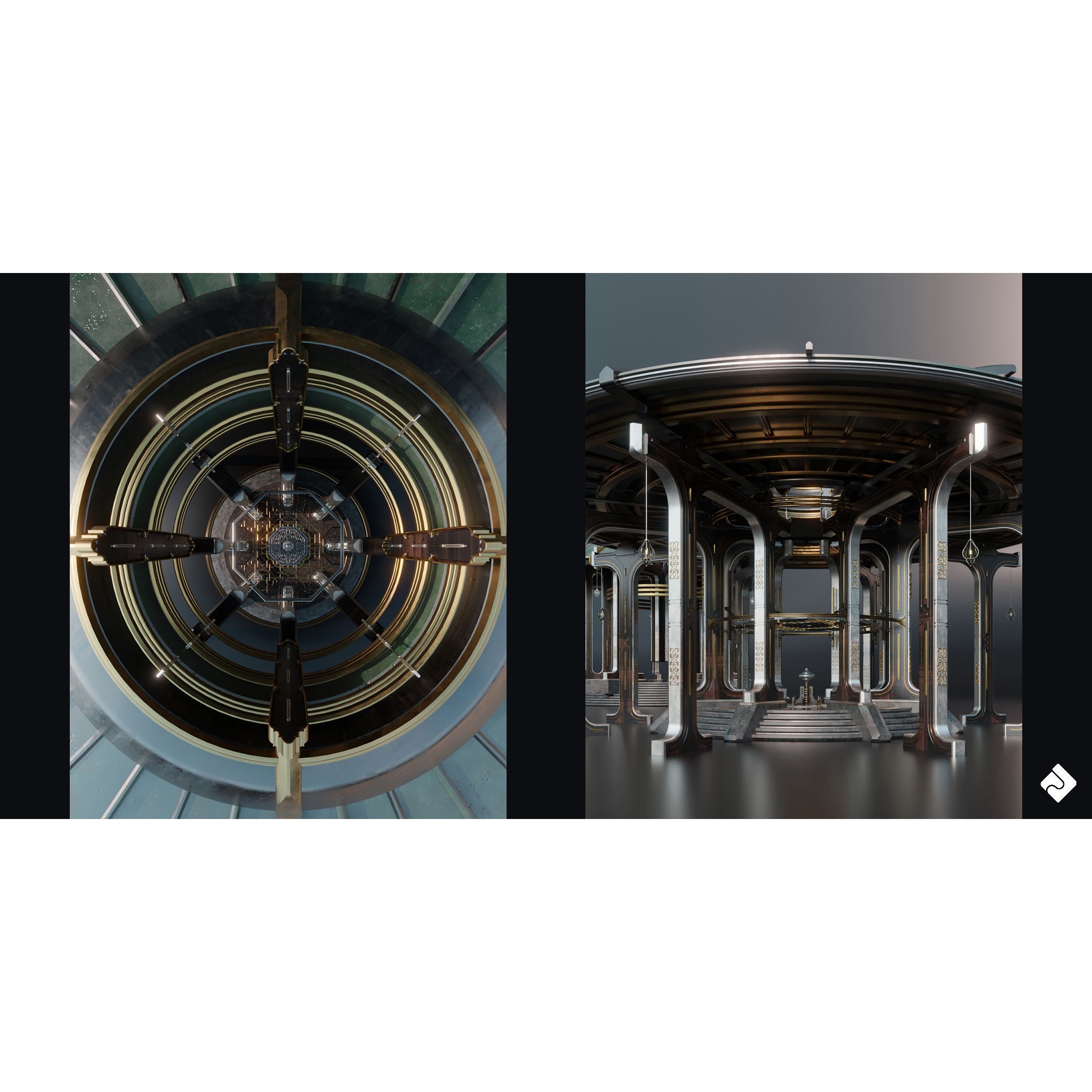 Sacred Temples - Asian Building Assets 3D Model - View 16