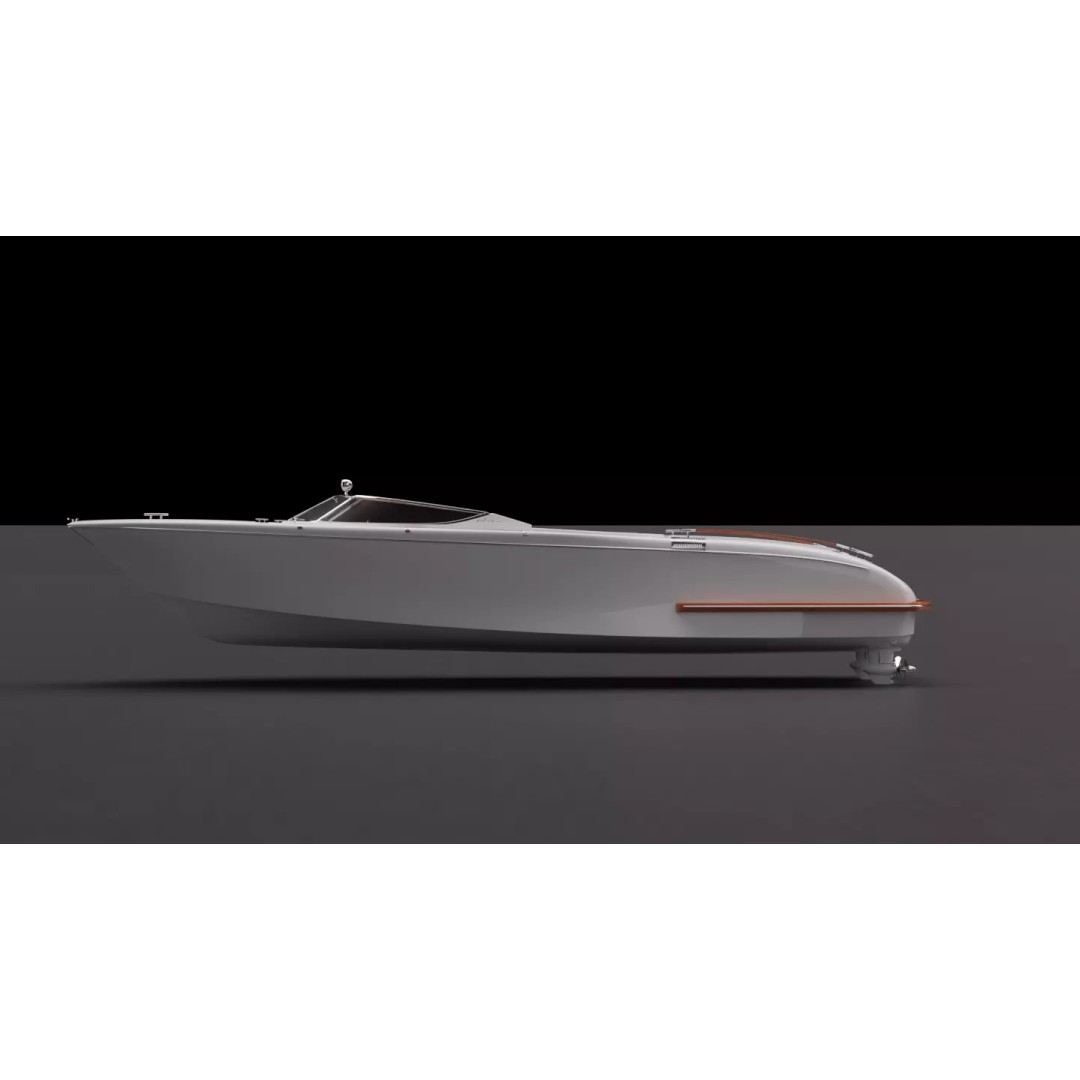 Speed Boat 3D Model – High-Fidelity Vehicle Asset for Games, FBX - View 10