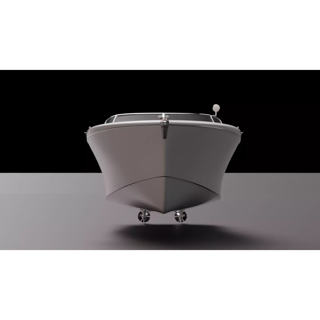 Speed Boat 3D Model – High-Fidelity Vehicle Asset for Games, FBX - View 11