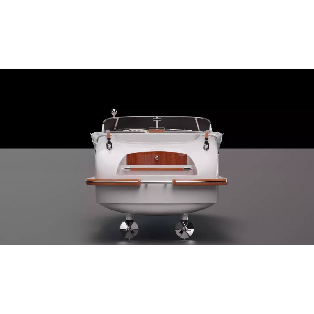 Speed Boat 3D Model – High-Fidelity Vehicle Asset for Games, FBX - View 5