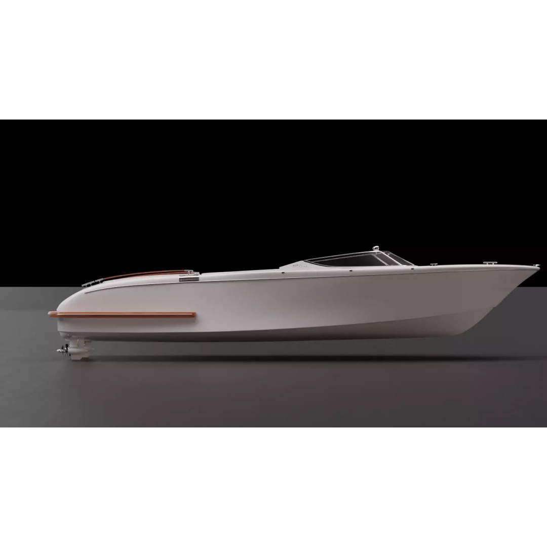 Speed Boat 3D Model – High-Fidelity Vehicle Asset for Games, FBX - View 9