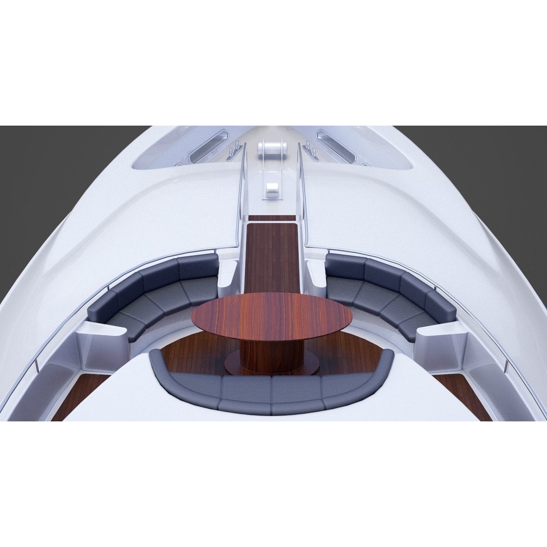 Photorealistic Yacht 3D Model – High Poly Animation Asset, 3ds Max - View 21
