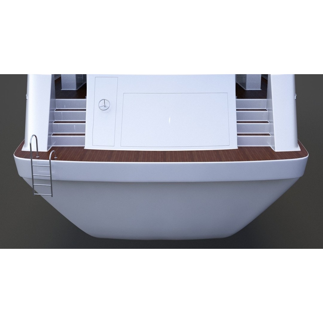 Photorealistic Yacht 3D Model – High Poly Animation Asset, 3ds Max - View 22