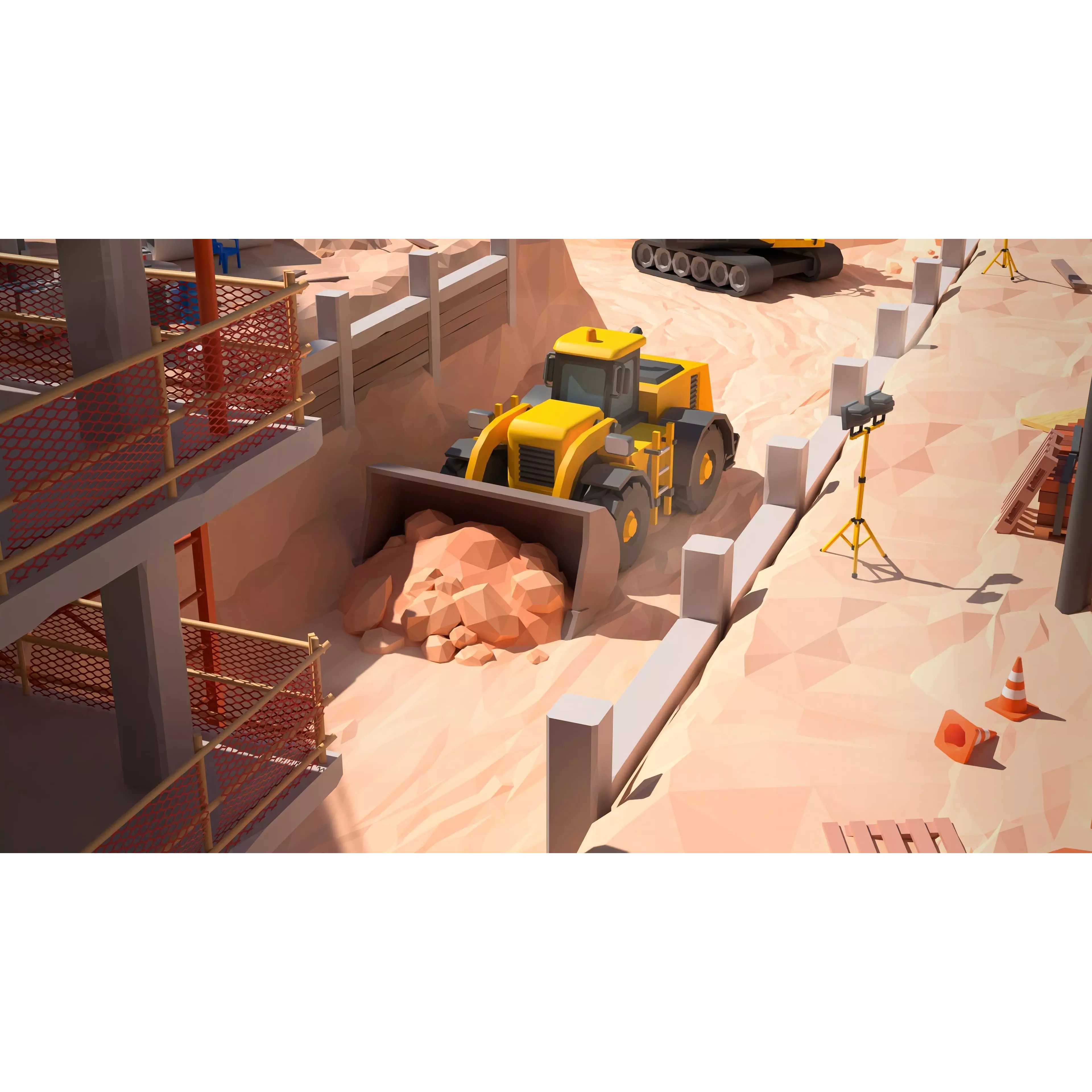 Construction Package - Low-Poly Game-Ready 3D Model - View 22