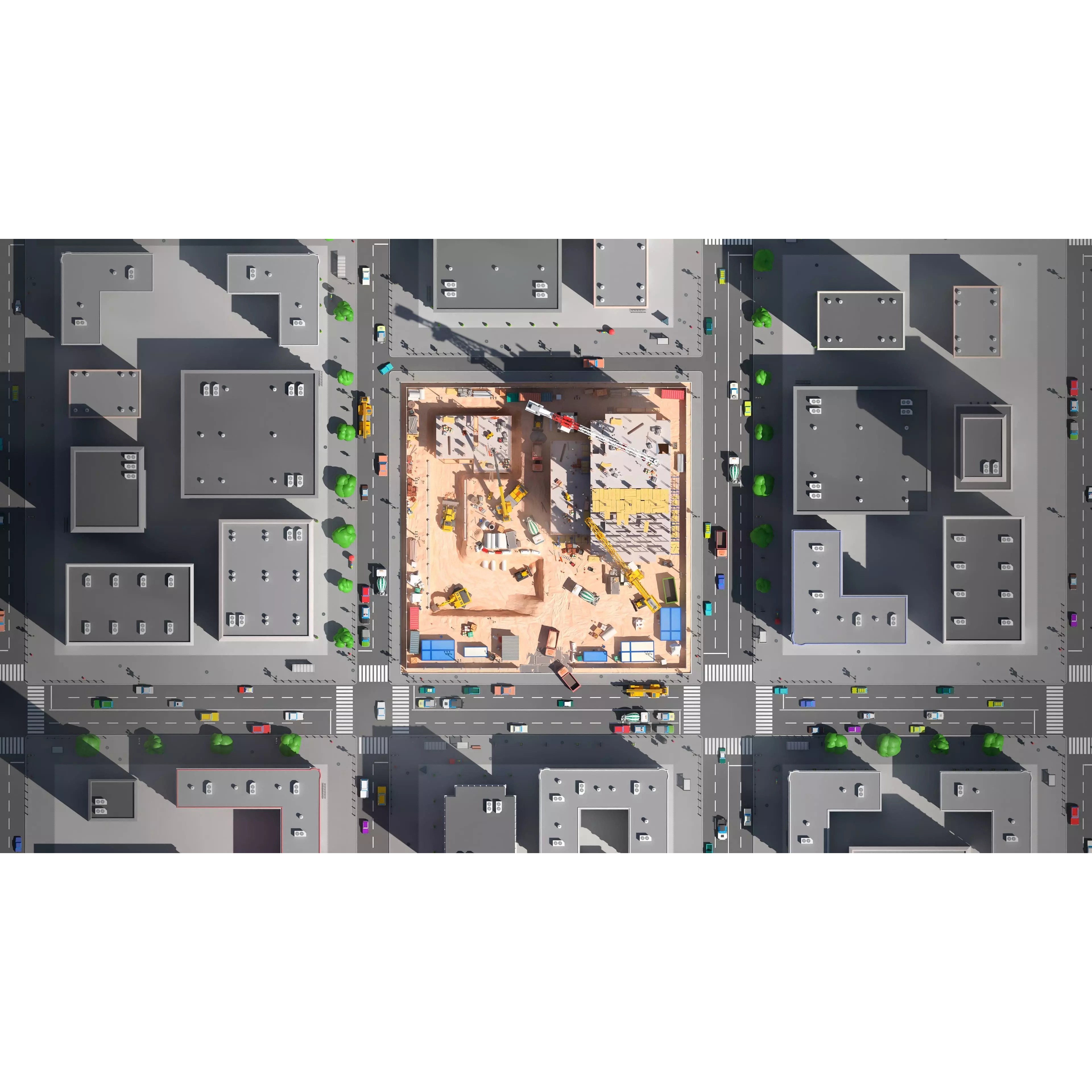 Construction Package - Low-Poly Game-Ready 3D Model - View 34