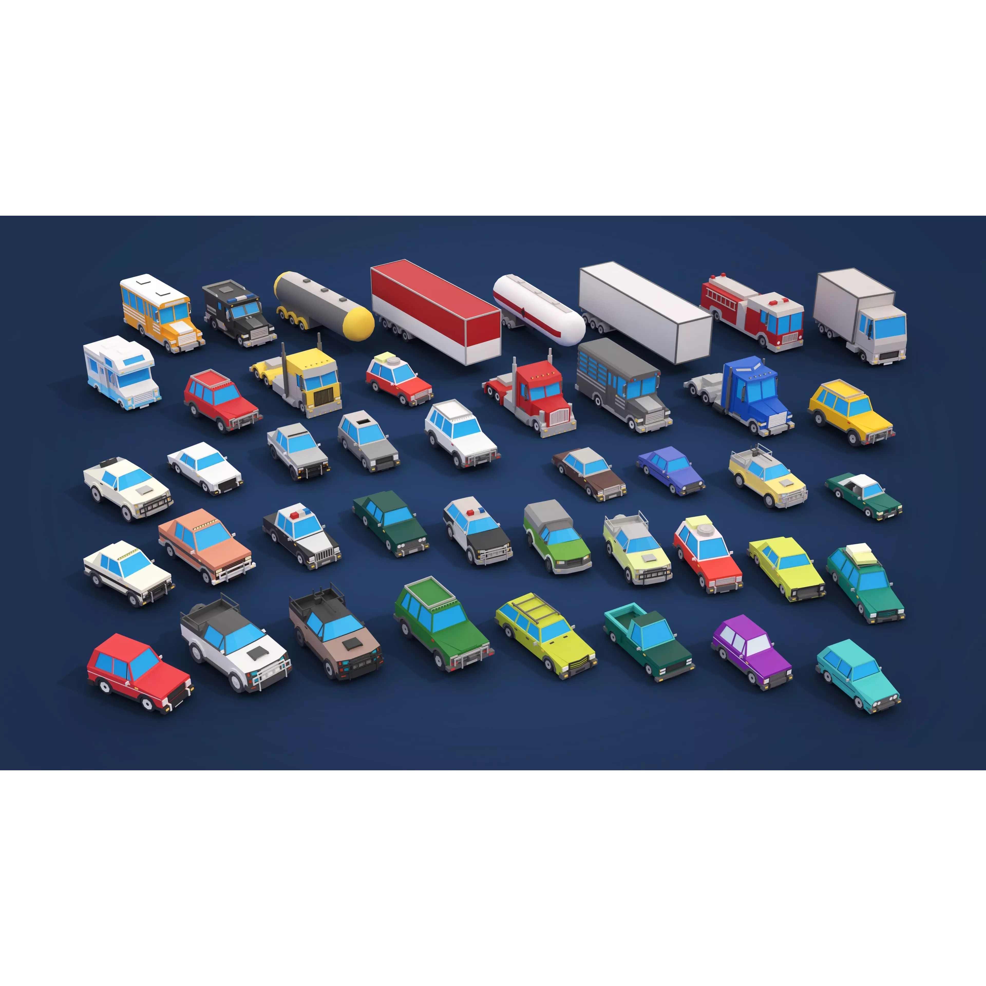 Construction Package - Low-Poly Game-Ready 3D Model - View 44