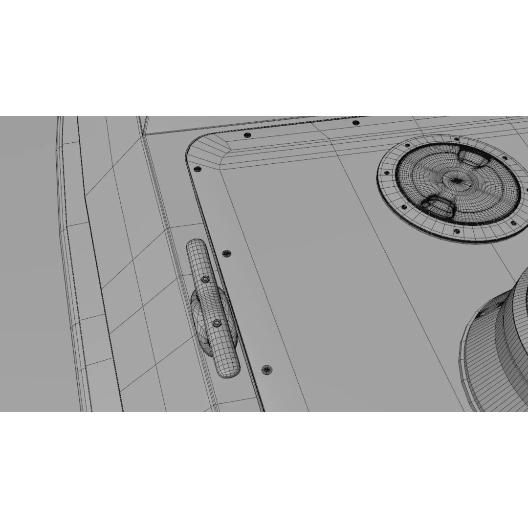 Magura V5 Naval Drone 3D Model – Low Poly Military Watercraft, FBX - View 14