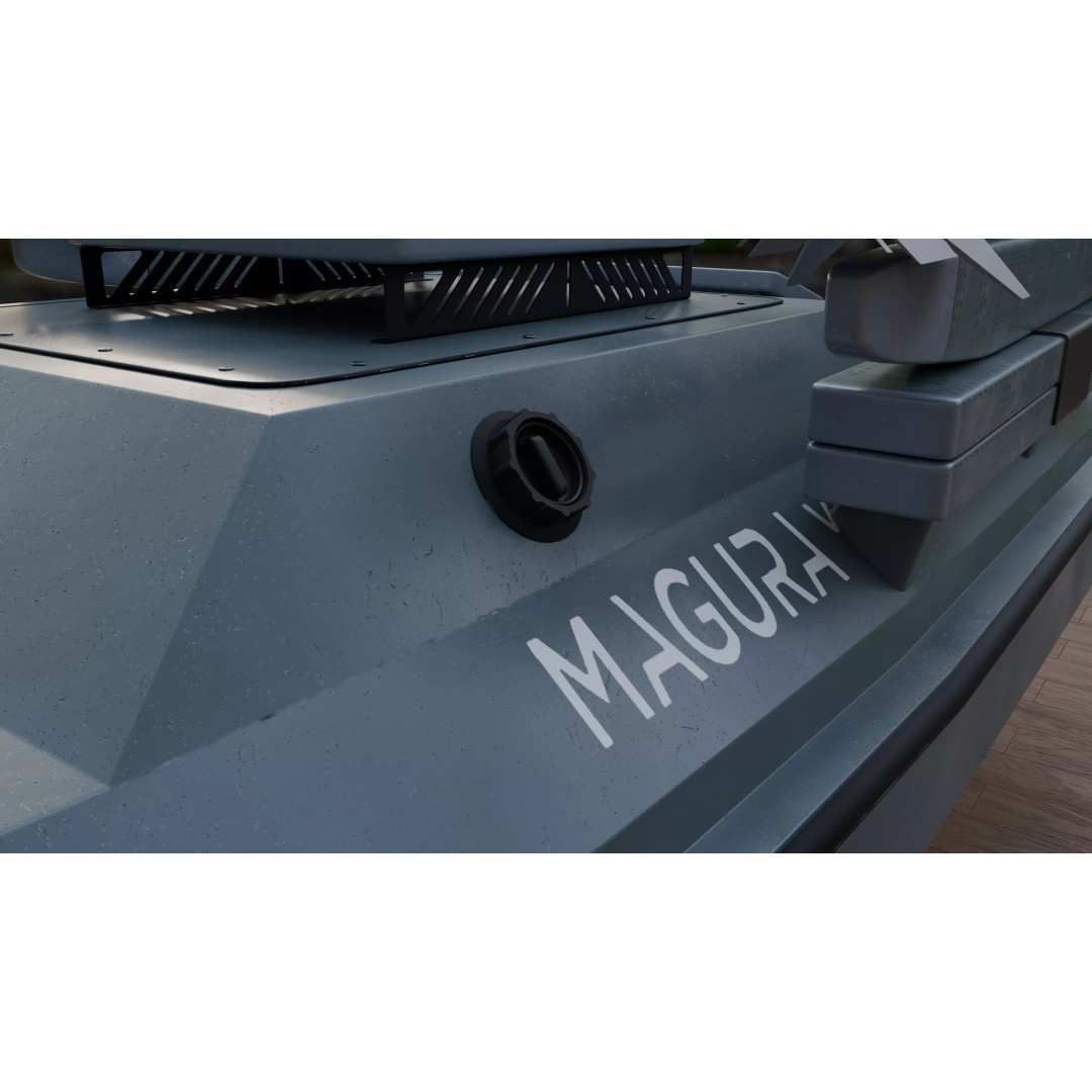 Magura V5 Naval Drone 3D Model – Low Poly Military Watercraft, FBX - View 19