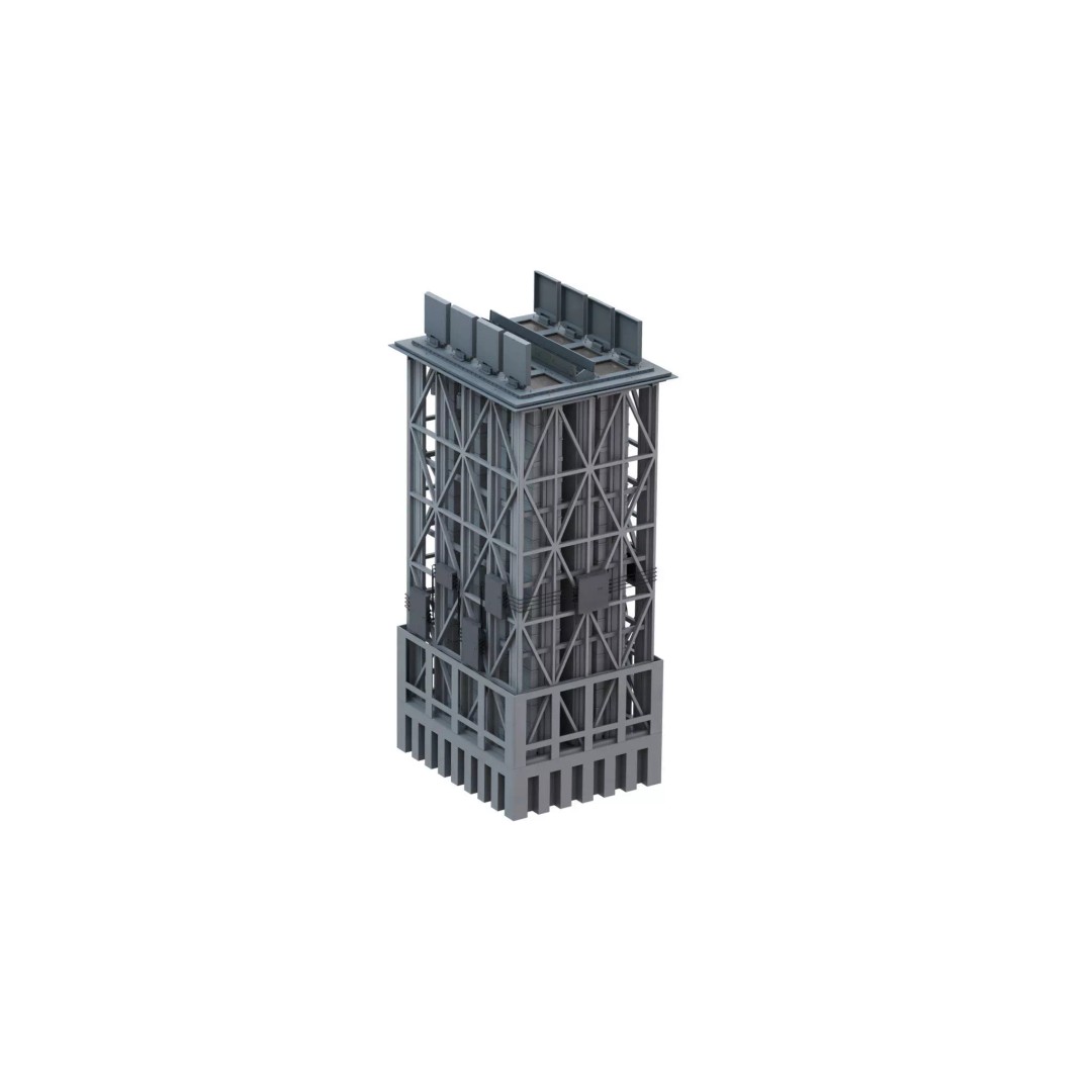 Sylver A-50 VLS 3D Model – High Poly Military Asset, FBX - View 2