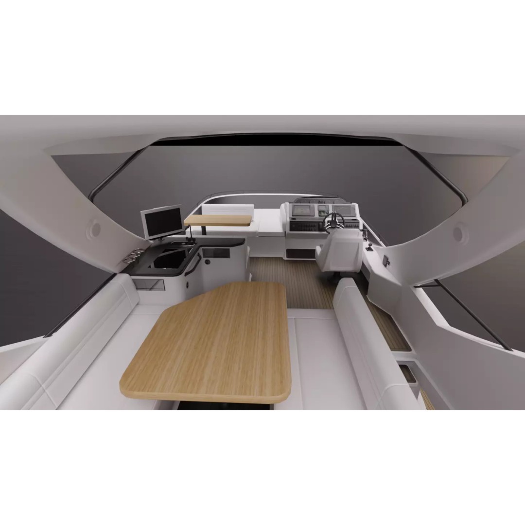 Boat 3D Model – High-Fidelity Watercraft Asset, Game-Ready FBX - View 15