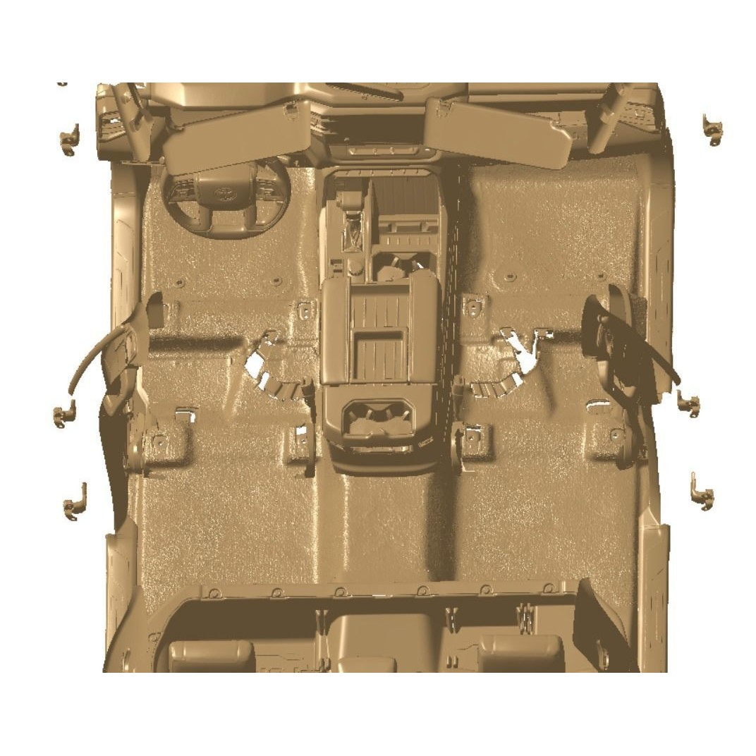 Toyota Tundra SR5 Crewmax 5.5 2022 3D Model – High Detail Scan, STL Format