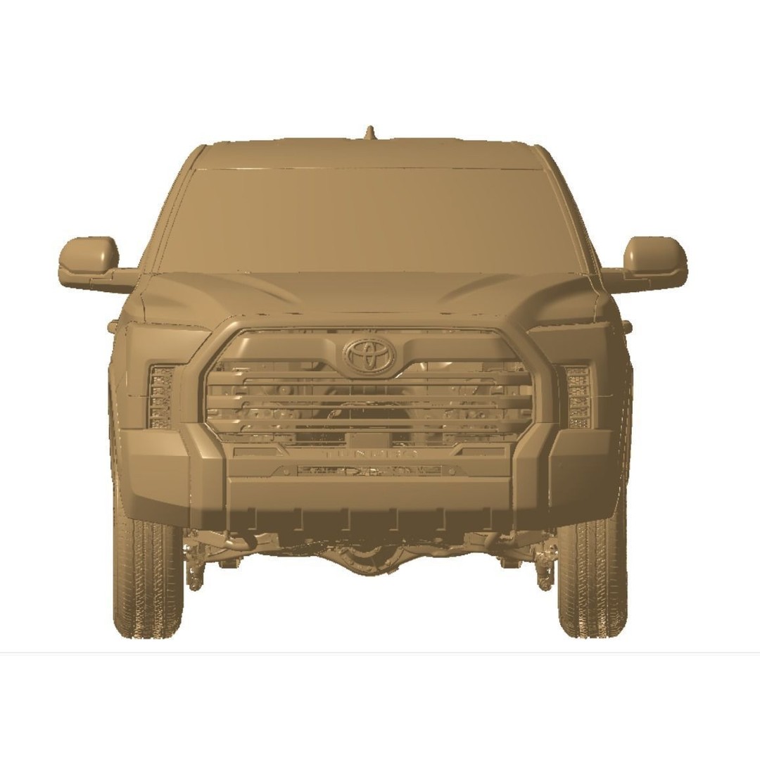 Toyota Tundra SR5 Crewmax 5.5 2022 3D Model – High Detail Scan, STL Format - View 12