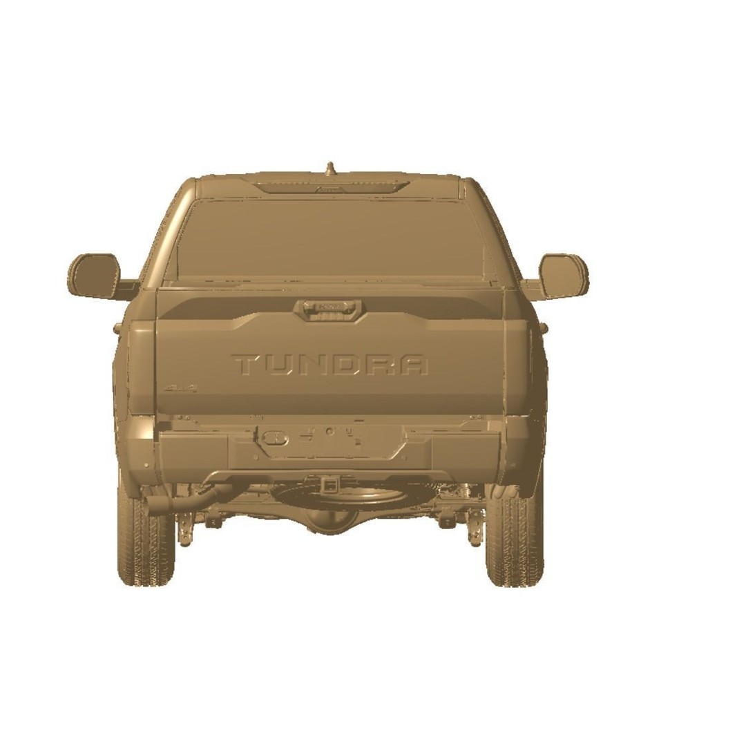 Toyota Tundra SR5 Crewmax 5.5 2022 3D Model – High Detail Scan, STL Format - View 13