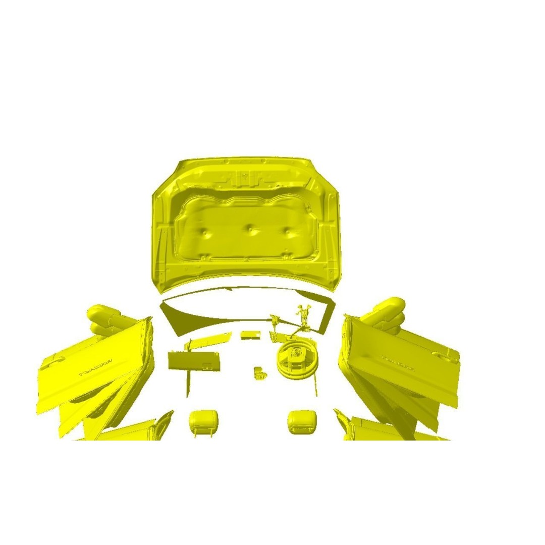 Toyota Tundra SR5 Crewmax 5.5 2022 3D Model – High Detail Scan, STL Format - View 4