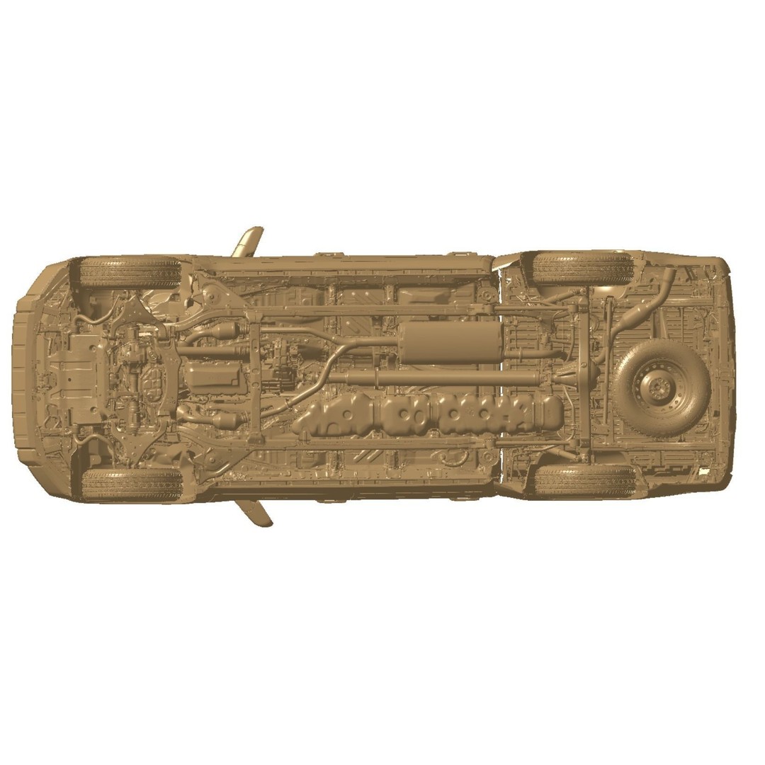 Toyota Tundra SR5 Crewmax 5.5 2022 3D Model – High Detail Scan, STL Format - View 8