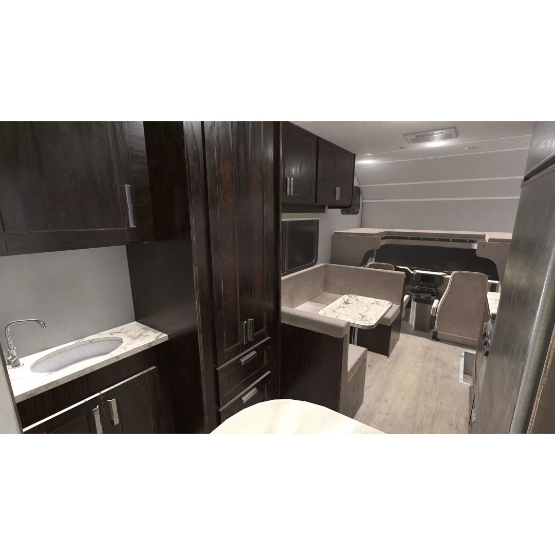 Class C RV Motorhome 3D Model – Low Poly Game Ready Asset, FBX - View 13