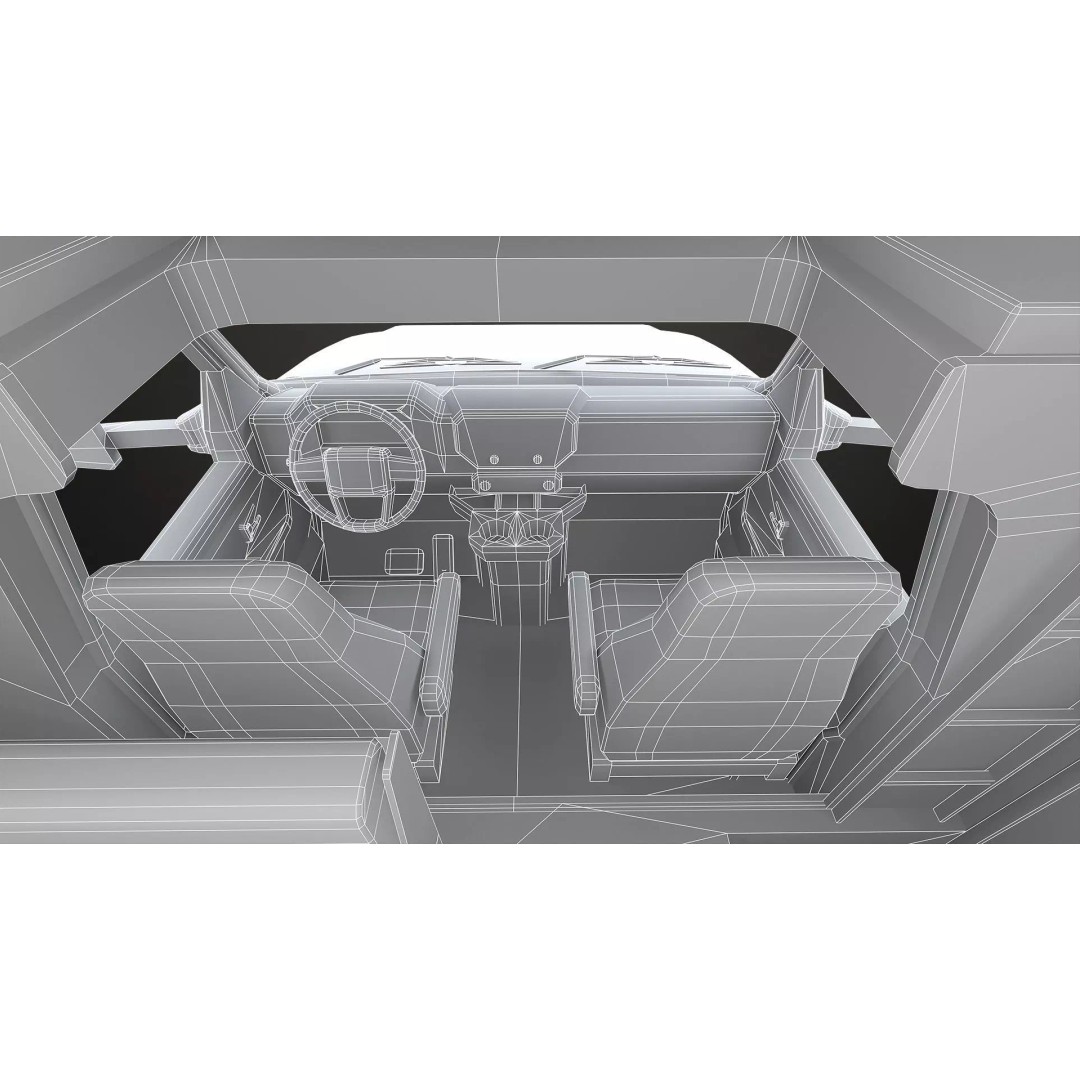 Class C RV Motorhome 3D Model – Low Poly Game Ready Asset, FBX - View 21