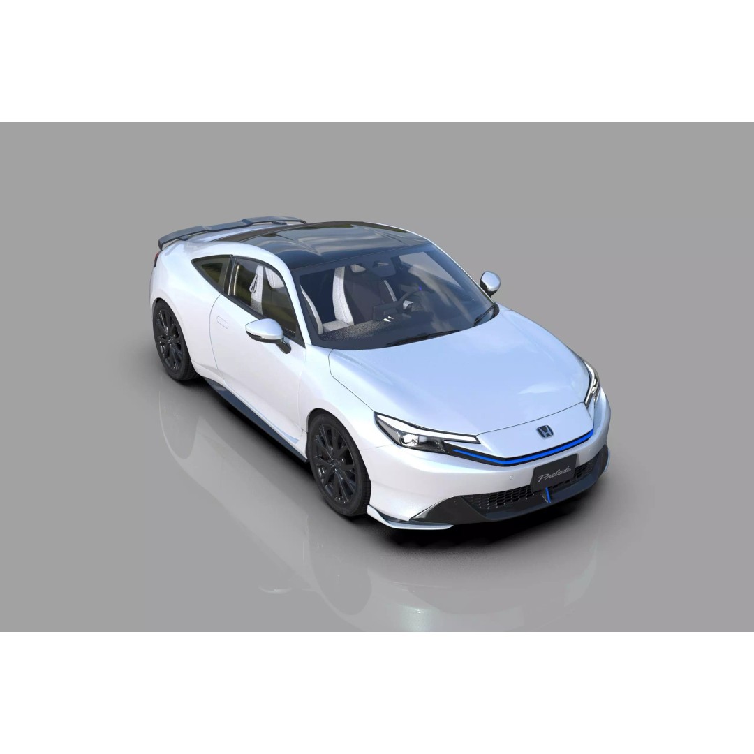 Honda Prelude 2026 3D Model – High Poly Car Asset, FBX, OBJ, Blender - View 10