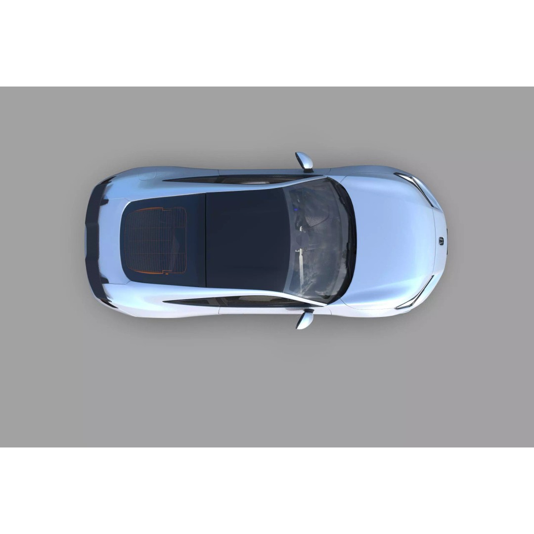 Honda Prelude 2026 3D Model – High Poly Car Asset, FBX, OBJ, Blender - View 11