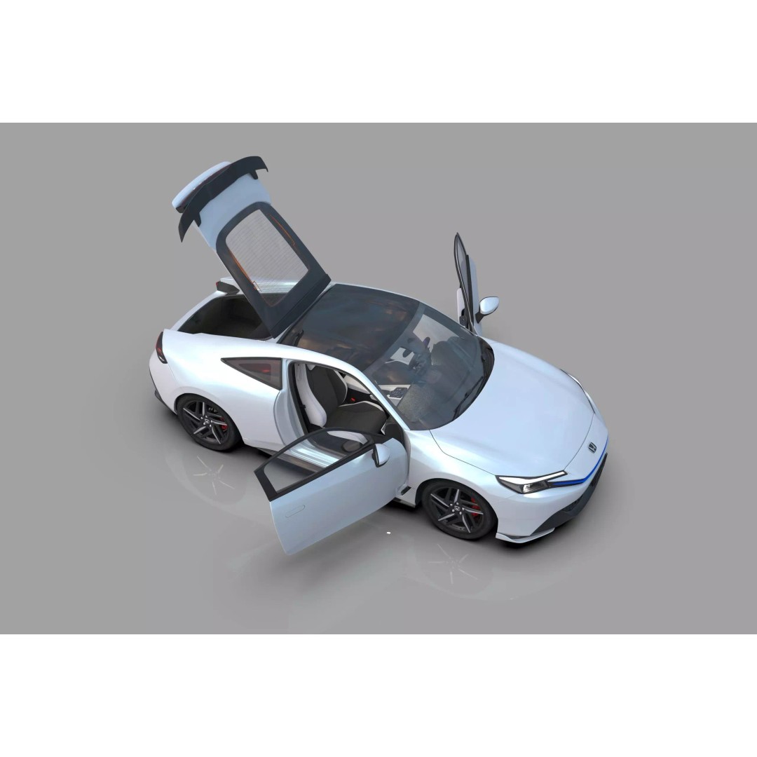 Honda Prelude 2026 3D Model – High Poly Car Asset, FBX, OBJ, Blender - View 24