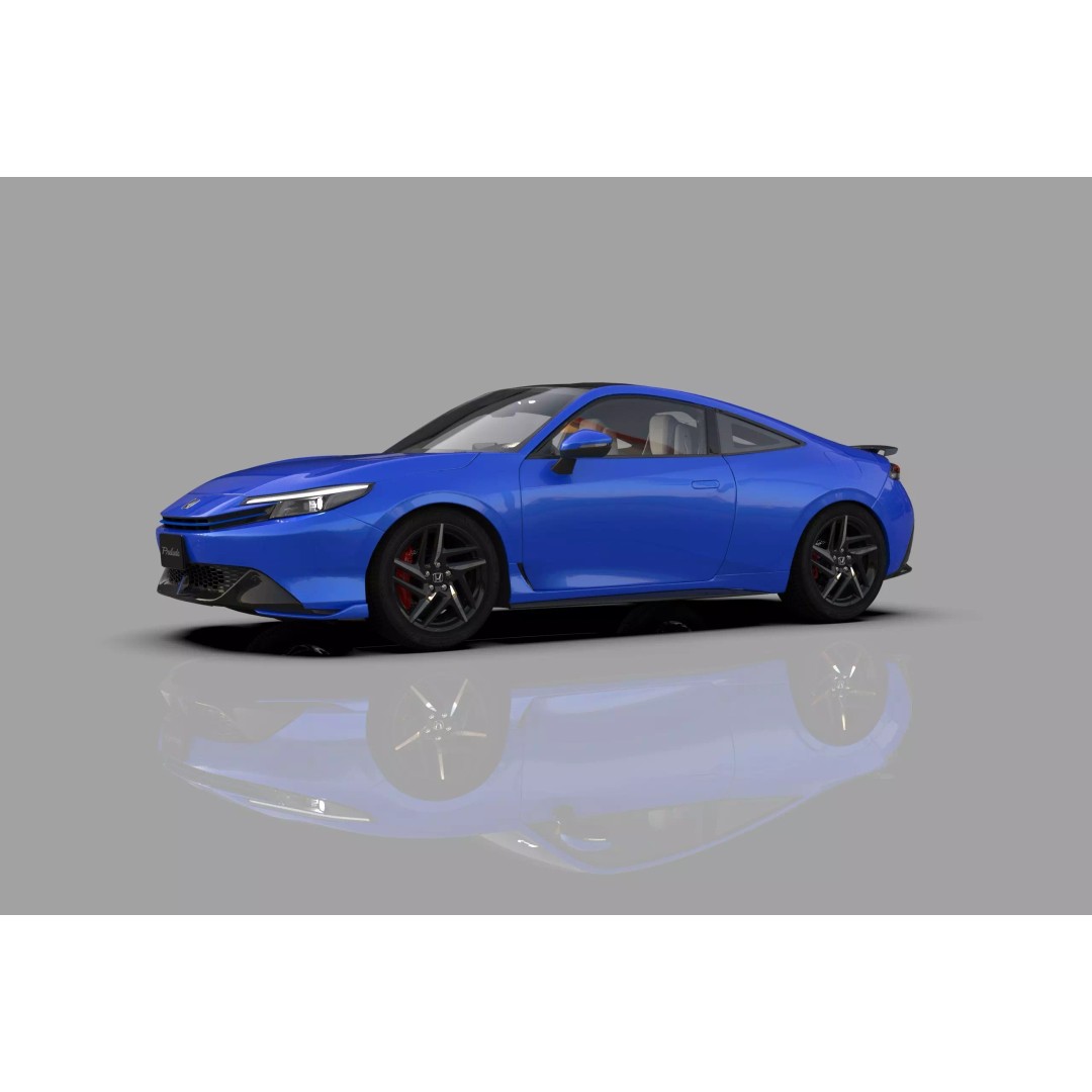 Honda Prelude 2026 3D Model – High Poly Car Asset, FBX, OBJ, Blender - View 26