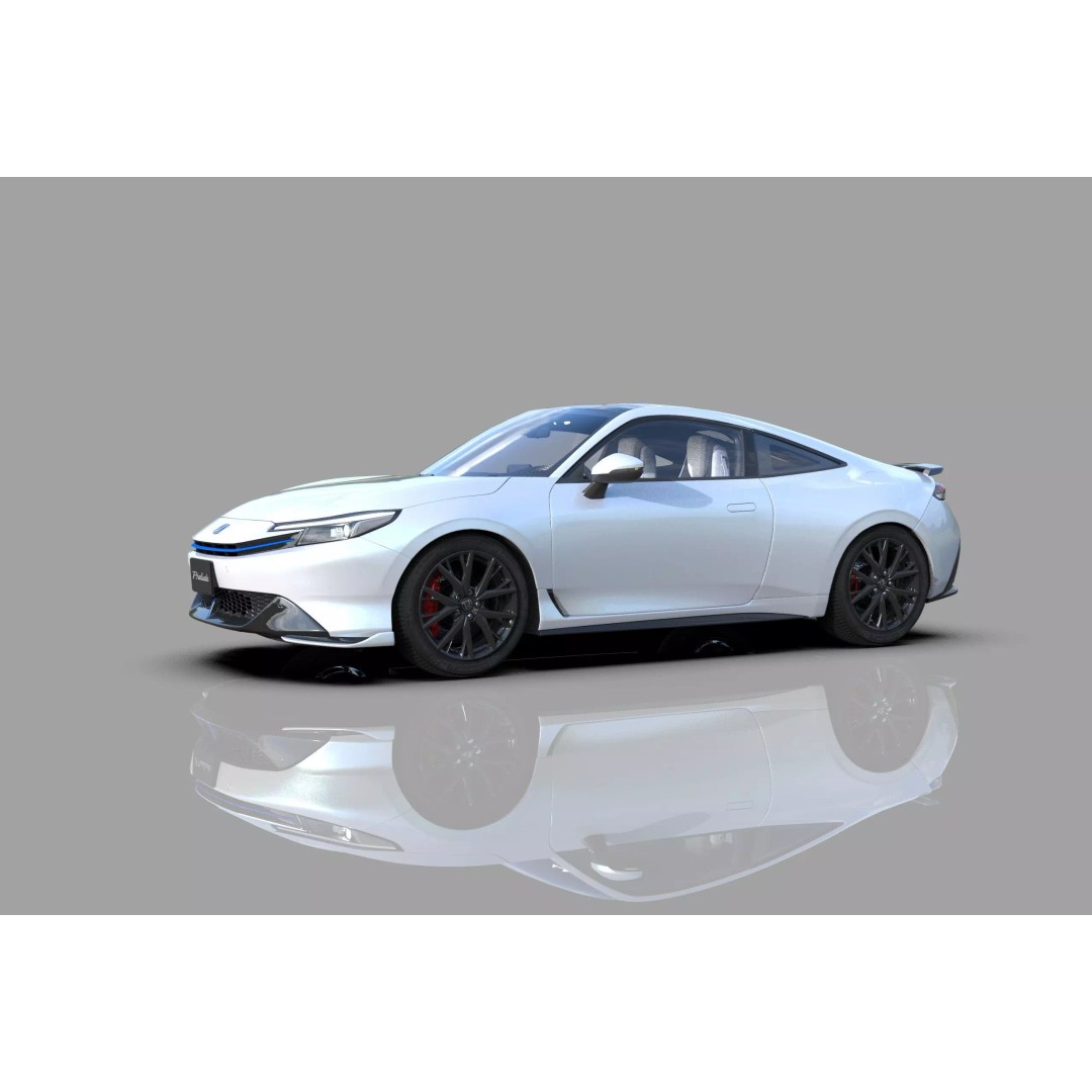 Honda Prelude 2026 3D Model – High Poly Car Asset, FBX, OBJ, Blender - View 3