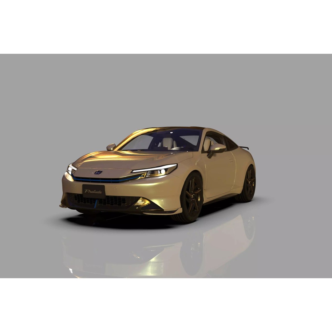 Honda Prelude 2026 3D Model – High Poly Car Asset, FBX, OBJ, Blender - View 31
