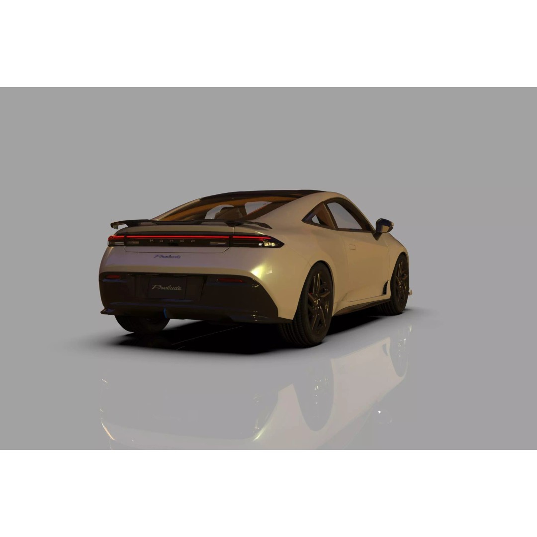 Honda Prelude 2026 3D Model – High Poly Car Asset, FBX, OBJ, Blender - View 32