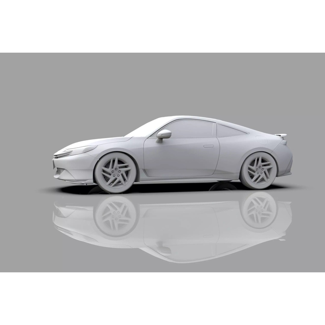 Honda Prelude 2026 3D Model – High Poly Car Asset, FBX, OBJ, Blender - View 34