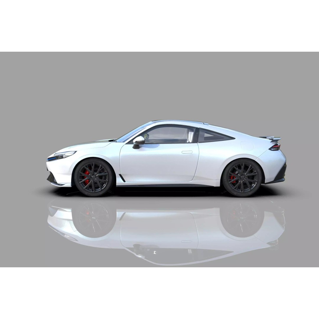 Honda Prelude 2026 3D Model – High Poly Car Asset, FBX, OBJ, Blender - View 4