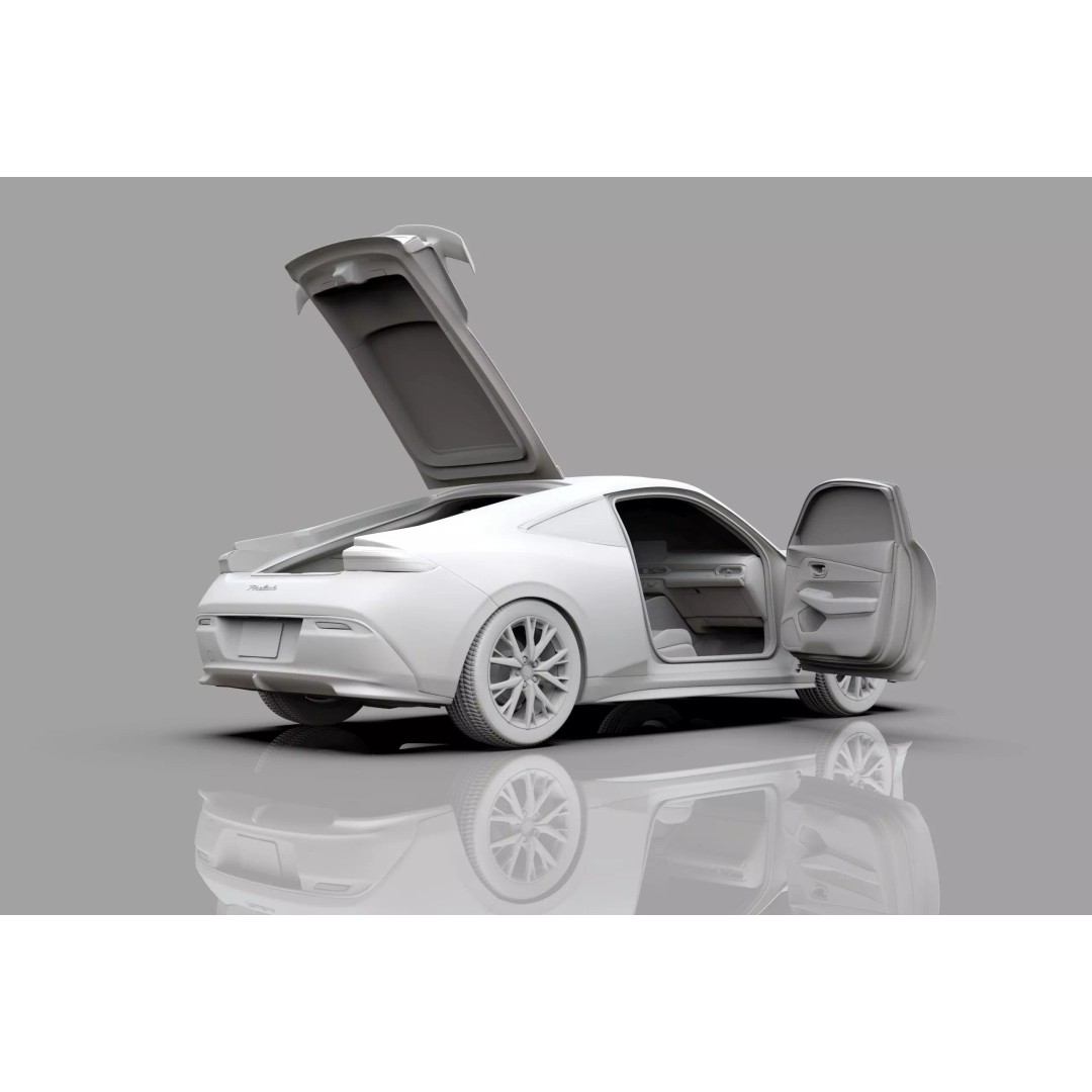 Honda Prelude 2026 3D Model – High Poly Car Asset, FBX, OBJ, Blender - View 42
