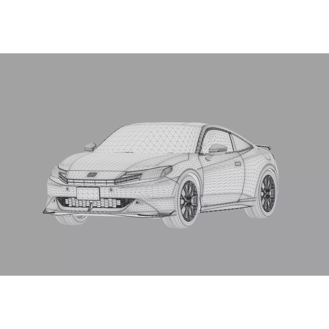 Honda Prelude 2026 3D Model – High Poly Car Asset, FBX, OBJ, Blender - View 48