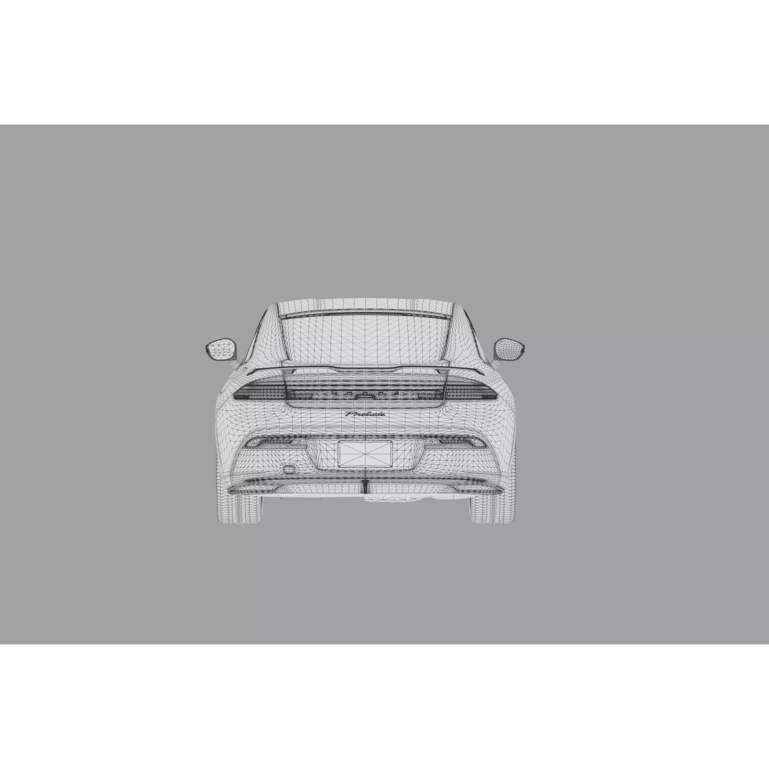 Honda Prelude 2026 3D Model – High Poly Car Asset, FBX, OBJ, Blender - View 49