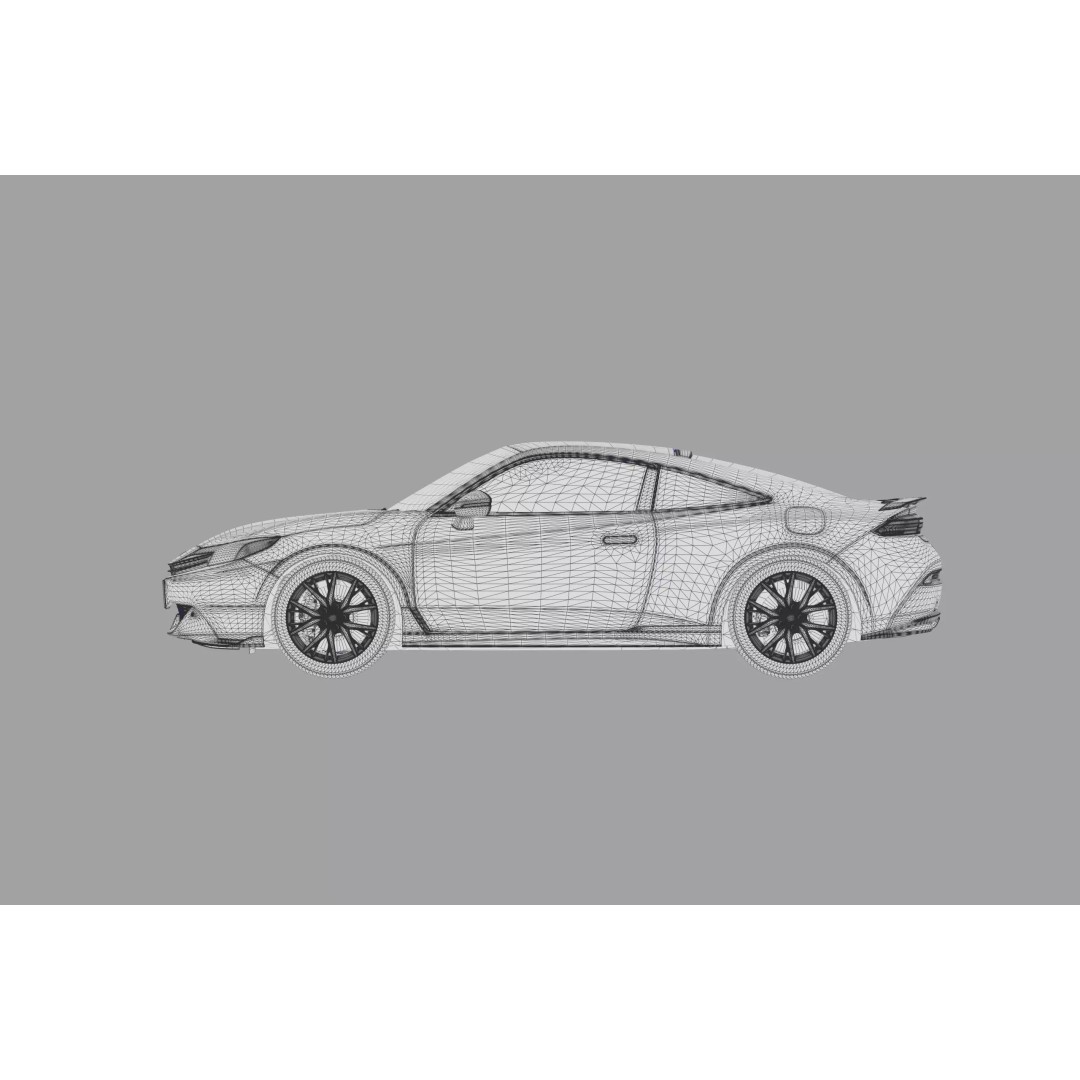 Honda Prelude 2026 3D Model – High Poly Car Asset, FBX, OBJ, Blender - View 50