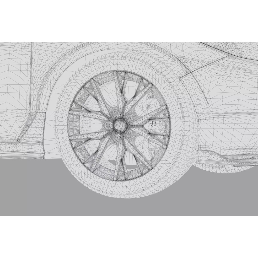 Honda Prelude 2026 3D Model – High Poly Car Asset, FBX, OBJ, Blender - View 53