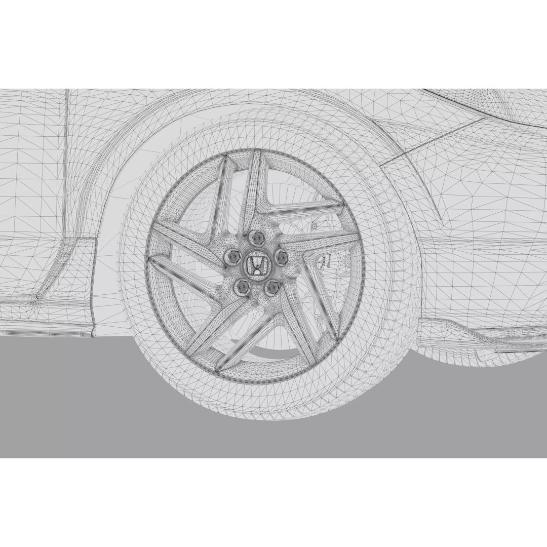 Honda Prelude 2026 3D Model – High Poly Car Asset, FBX, OBJ, Blender - View 54