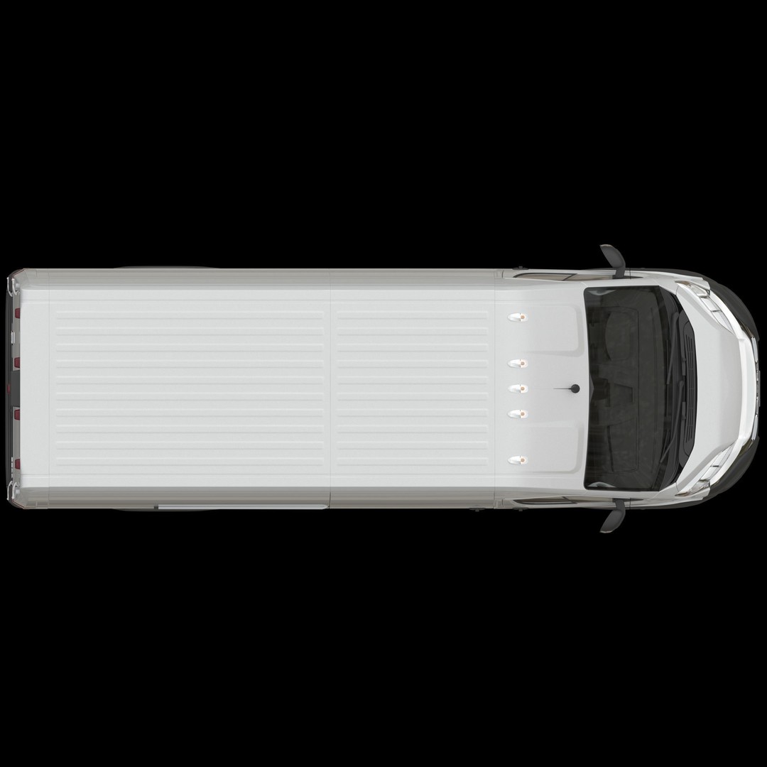 2024 Ram ProMaster L4H2 3D Model – High Poly Cargo Van, FBX, OBJ - View 13