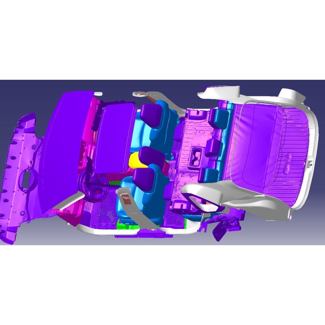 Toyota RAV4 XLE AWD 2020 3D Model – Highly Detailed Vehicle Scan, STL