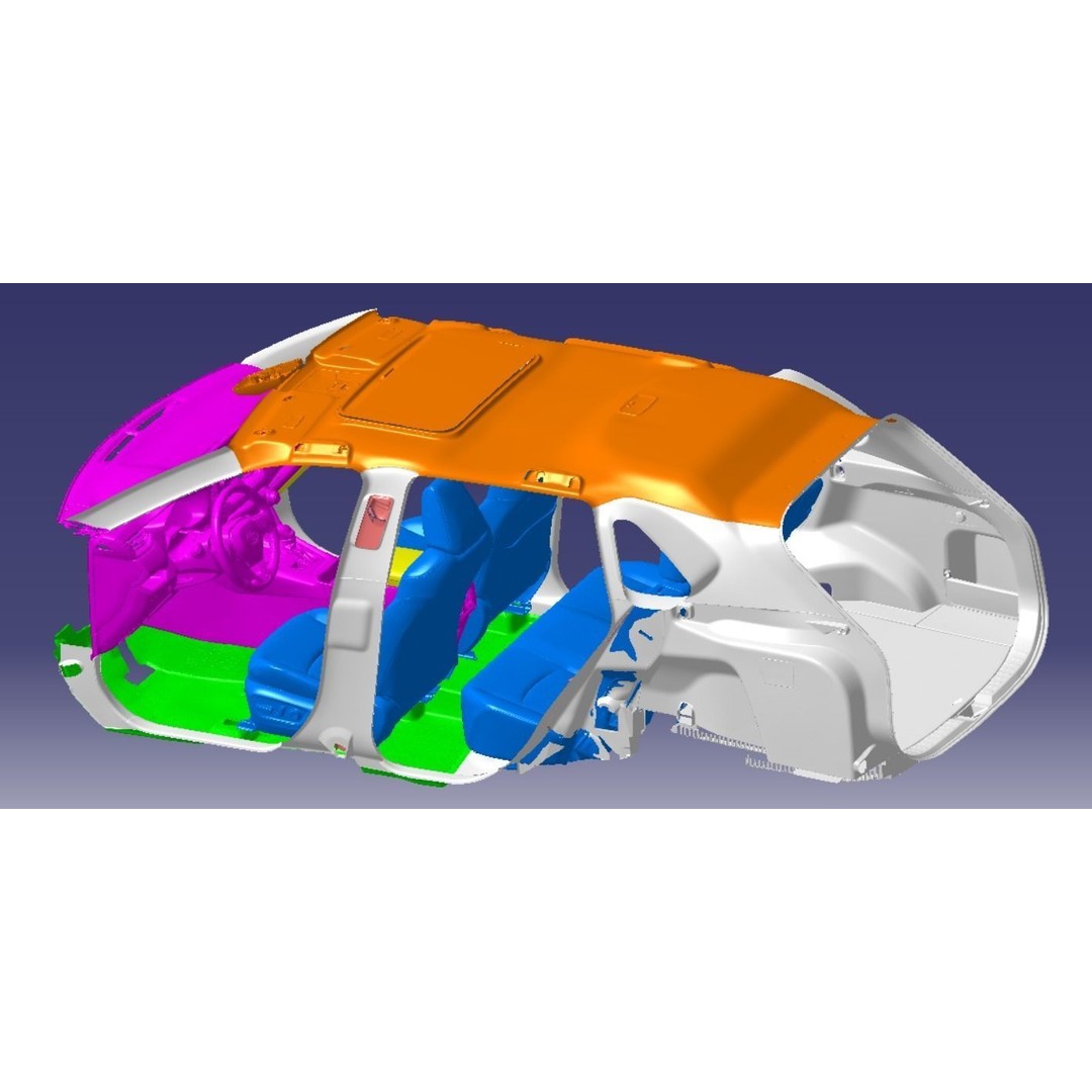 Toyota RAV4 XLE AWD 2020 3D Model – Highly Detailed Vehicle Scan, STL - View 13