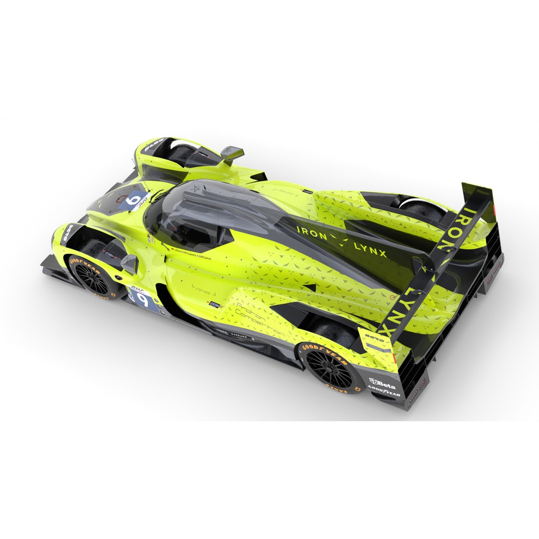 Oreca 07 LMP2 2025 3D Model – High-Quality Racing Asset, FBX, PBR - View 15