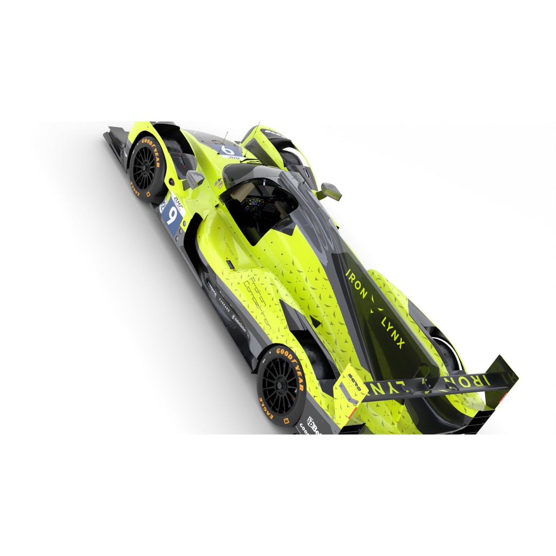 Oreca 07 LMP2 2025 3D Model – High-Quality Racing Asset, FBX, PBR - View 16