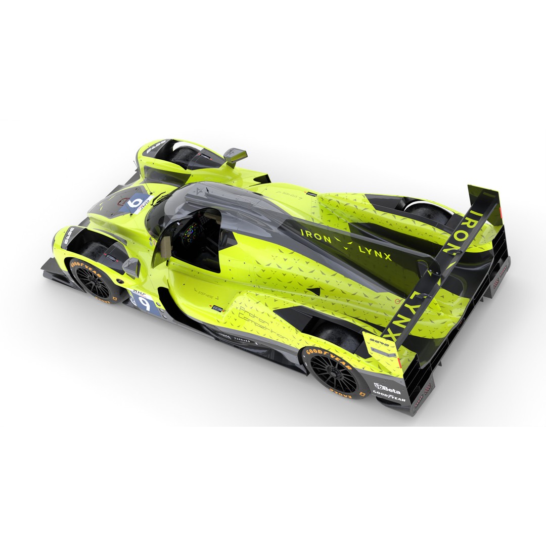 Oreca 07 LMP2 2025 3D Model – High-Quality Racing Asset, FBX, PBR - View 17