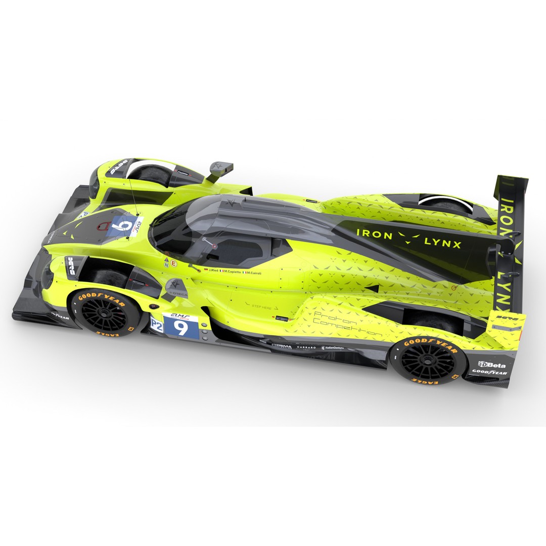 Oreca 07 LMP2 2025 3D Model – High-Quality Racing Asset, FBX, PBR - View 18