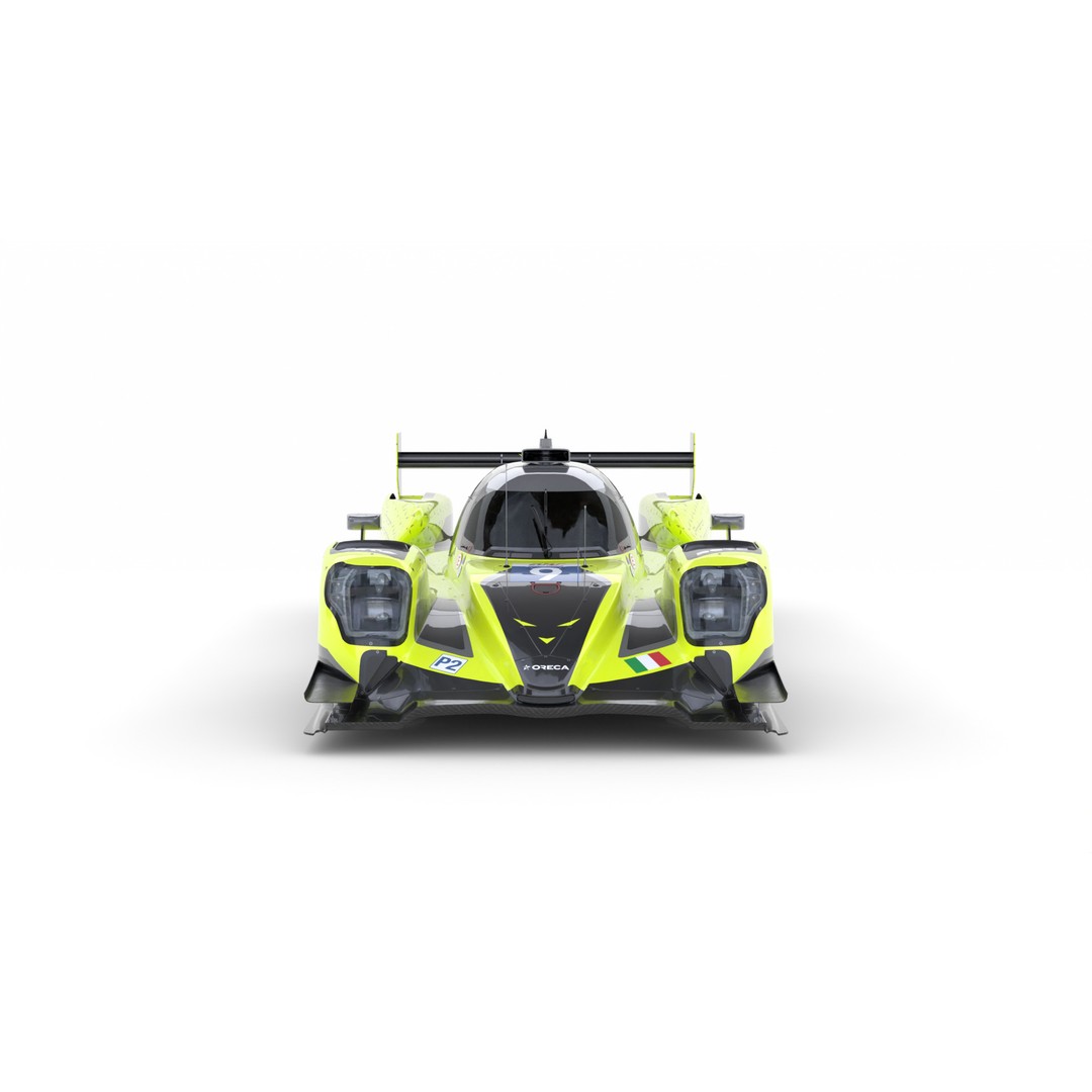 Oreca 07 LMP2 2025 3D Model – High-Quality Racing Asset, FBX, PBR - View 6