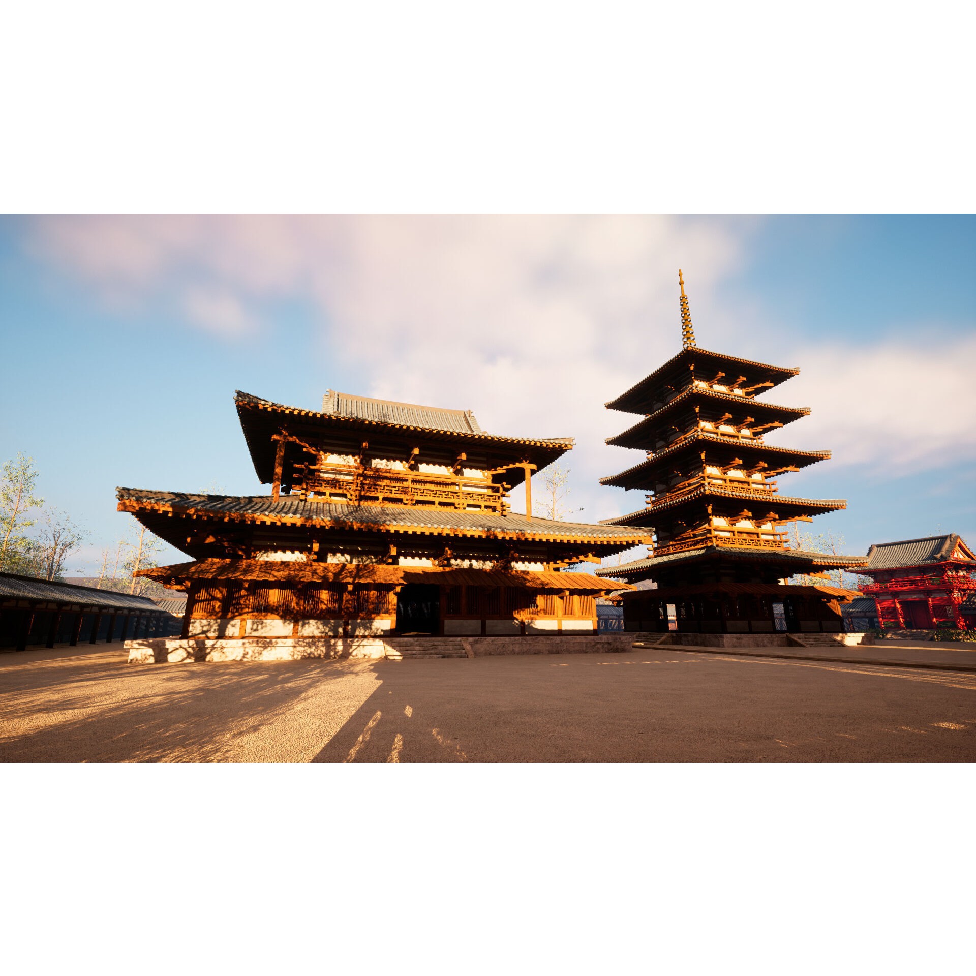 Japanese Temple Pack - Game-Ready 3D Model - View 13
