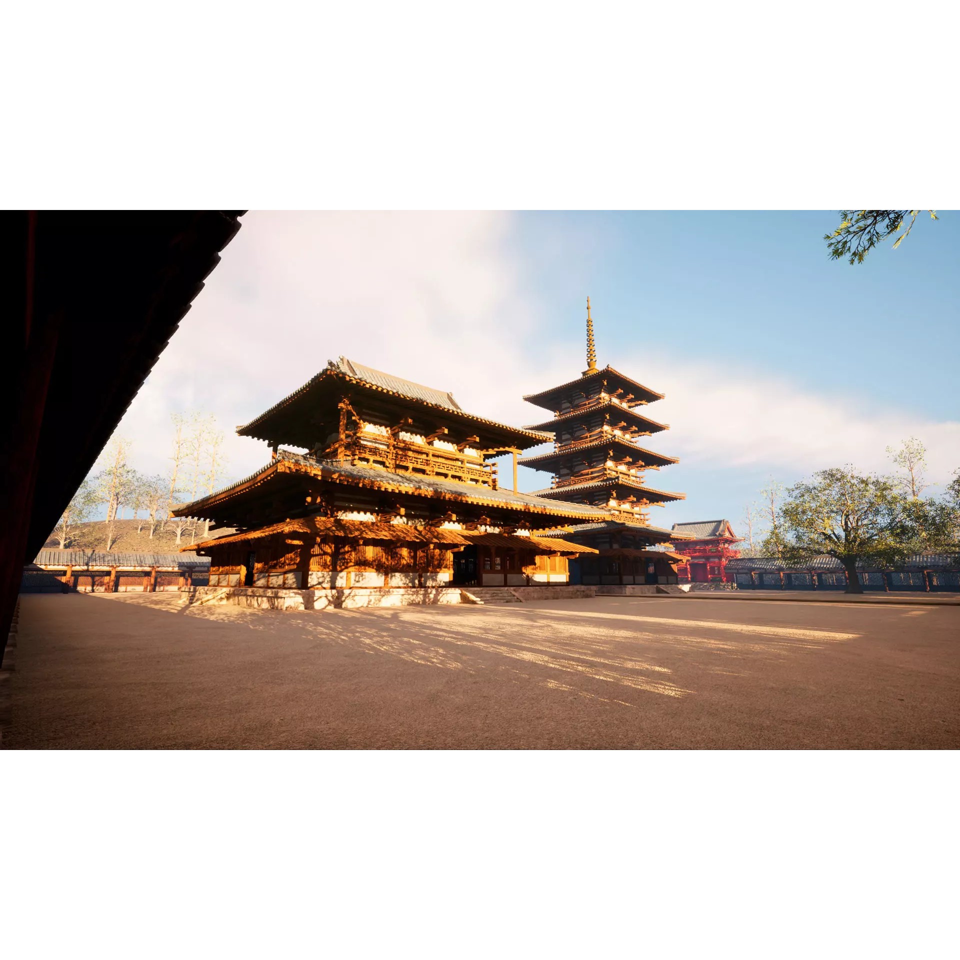 Japanese Temple Pack - Game-Ready 3D Model - View 2
